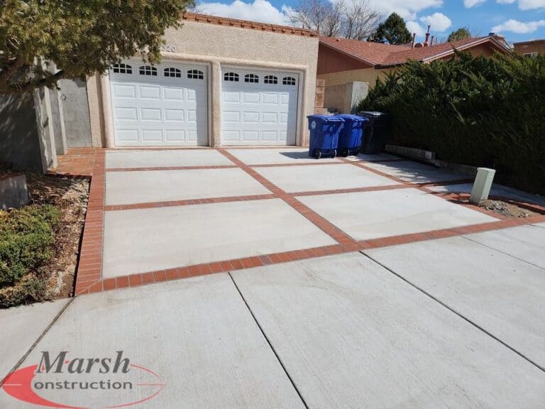 Concrete drive way by Marsh construction (3)
